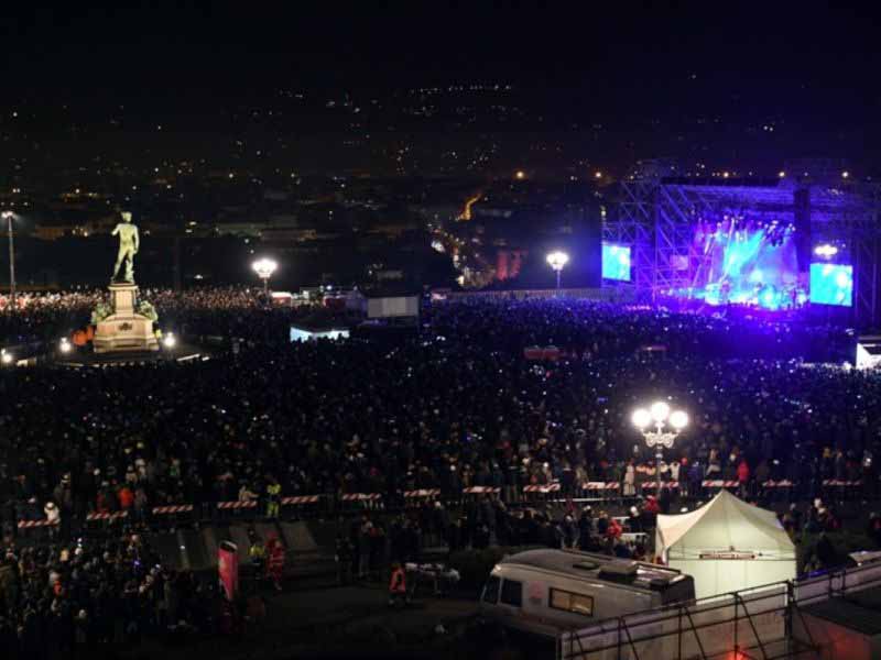 Concerto piazzale Michelangelo - Capodanno 2019