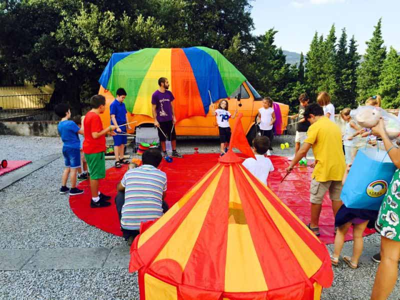Scuola circo Firenze bambini - Circo Tascabile laboratori