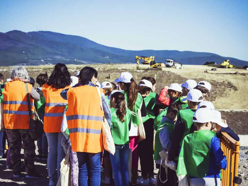 Ecofor Pontedera visite discarica Ecoday 2019
