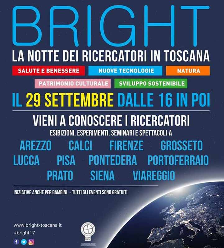 Notte dei Ricercatori 2017 Firenze programma Bright
