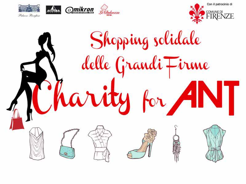 Charity fot Ant 2017 Firenze - mercatino capi firmati Ant Firenze