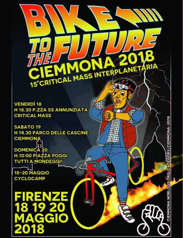 Ciemmona 2018 Firenze - programma critical mass