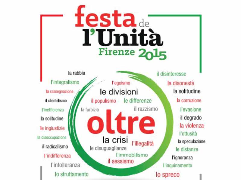 Festa dell'unità Firenze 2015 il programma Cascine