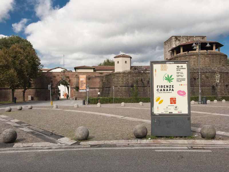 Firenze Canapa Fortezza da Basso Firenze quando e quanto costa