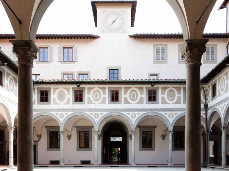Istituto Innocenti Firenze visite guidate cortili