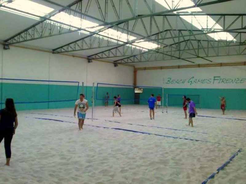 Campi di Beach Volley indoor a Firenze per tornei - Beach Games Firenze via Empoli