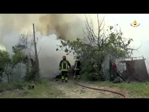 Fiamme all’Argingrosso