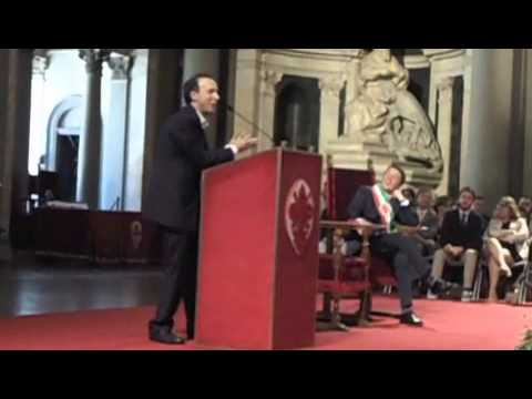 Benigni a Palazzo Vecchio