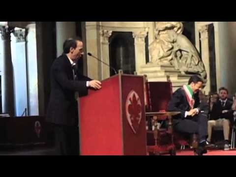 Benigni a Renzi: ”Quando sarai premier il sindaco lo faccio io”