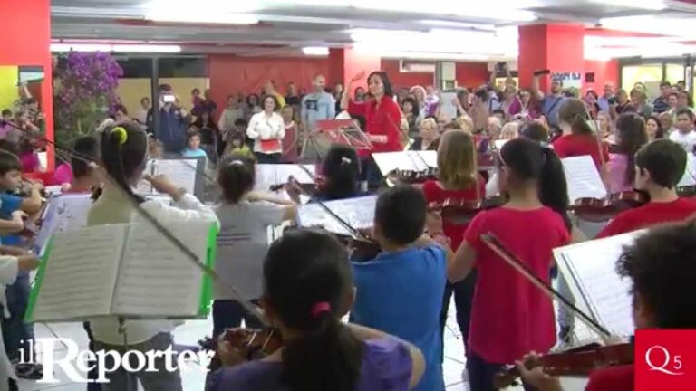 Alle Piagge la baby-orchestra parla tante lingue