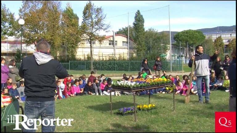 Festa dell’albero nel Q5: i giardinieri sono ”baby”