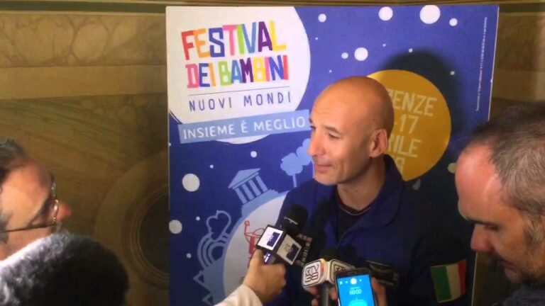 L’astronauta Luca Parmitano al Festival dei bambini