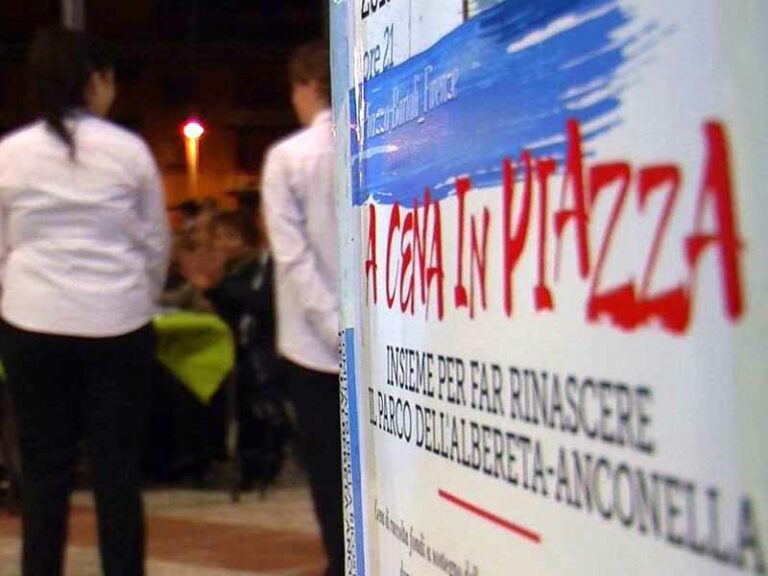A cena in 430 per ricostruire l’Anconella