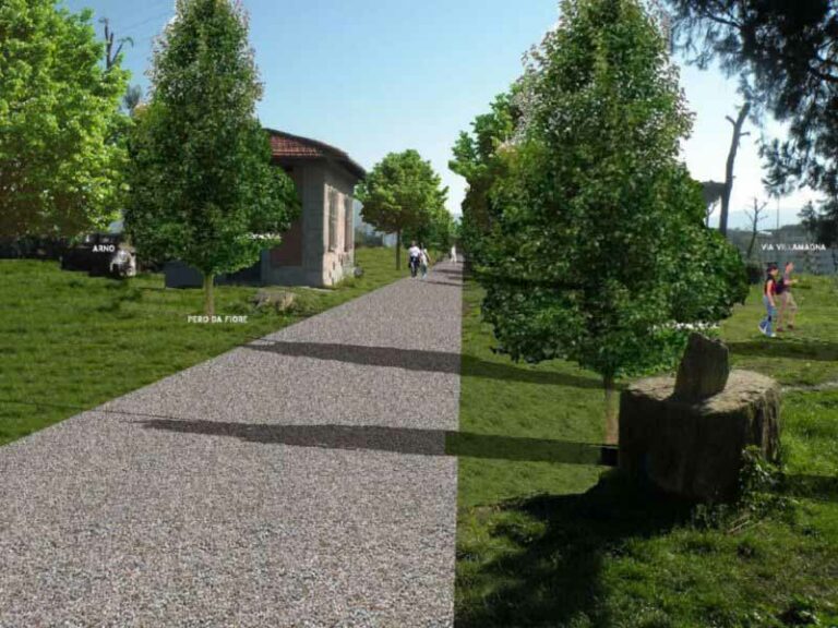 Anconella, a febbraio i primi alberi
