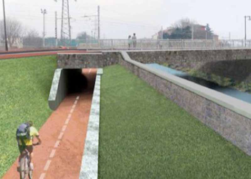 Barco, arriva il ponte Bailey. In attesa di quello nuovo