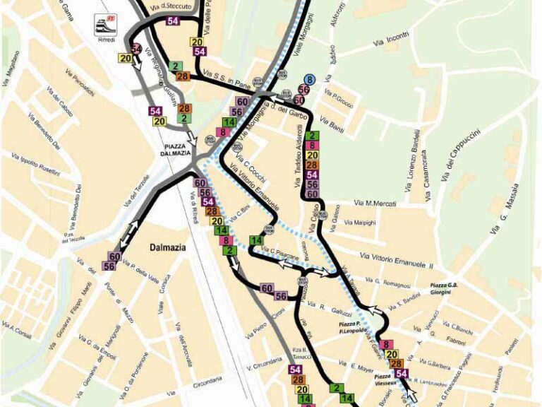Tramvia, cambiano i percorsi dei bus in zona Rifredi-Careggi