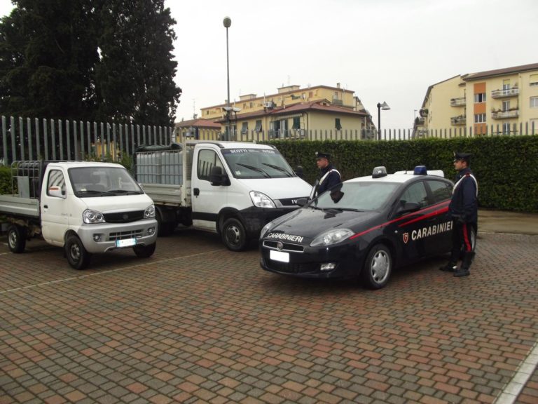 Fuggono con quattromila litri di gasolio rubato: inseguiti e arrestati