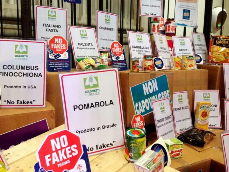 Il cibo tarocco finisce dietro le sbarre