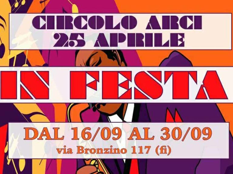 Due settimane di festa per il circolo 25 aprile