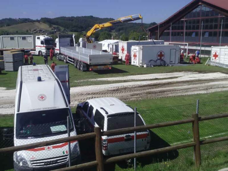 I soccorsi toscani sono arrivati ad Amatrice