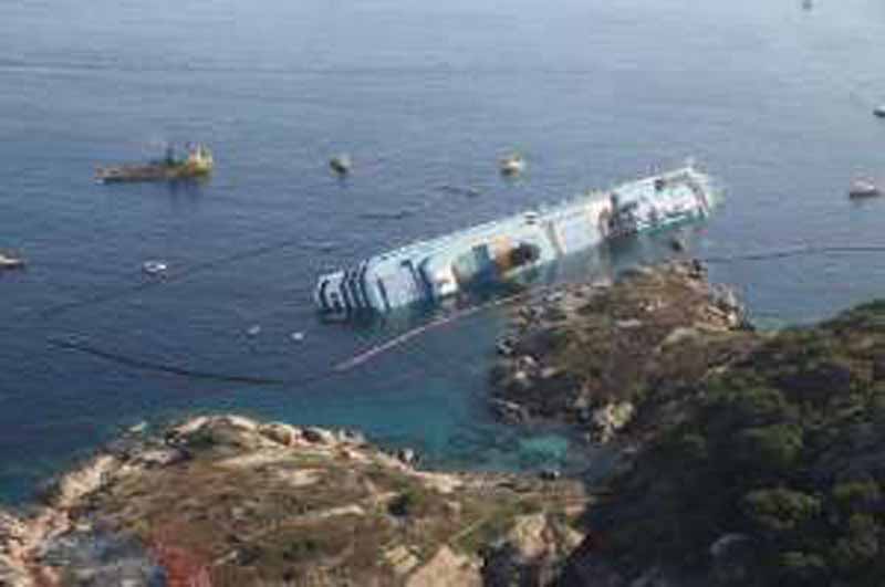 Costa Concordia, Gonfalone d’argento alla cittadinanza del Giglio