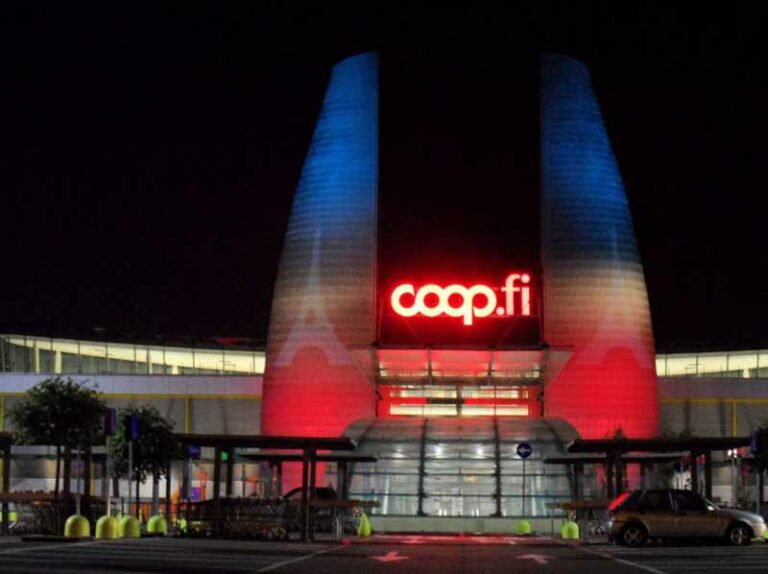 Le torri della Coop dei colori di Parigi