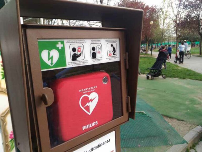 Campo di Marte, arriva il defibrillatore (e una grande festa)