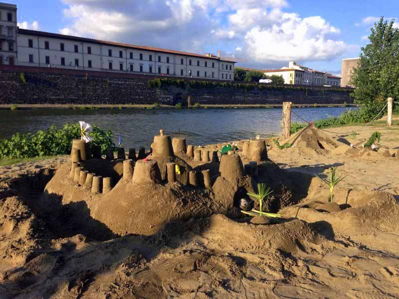 Ferragosto a Firenze, cosa fare: feste eventi e tornei di castelli di sabbia