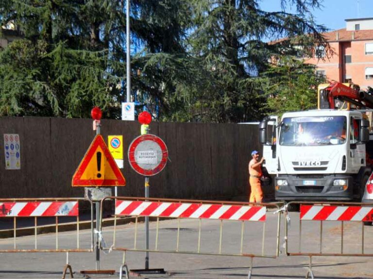 I cantieri della settimana in città