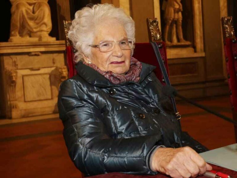 Liliana Segre cittadina onoraria di Firenze