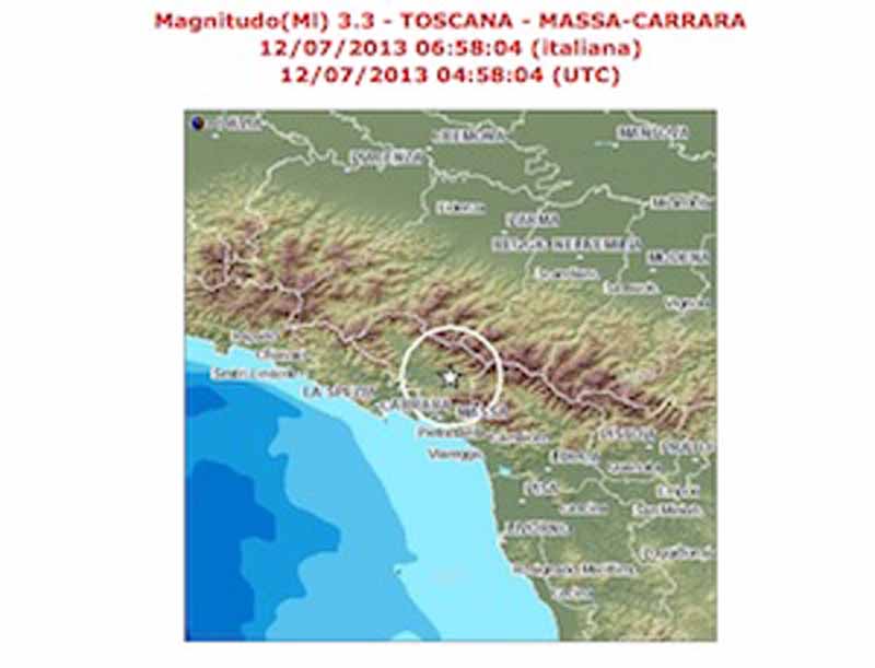 Lunigiana, la terra trema ancora: tre scosse, una di magnitudo 3.4