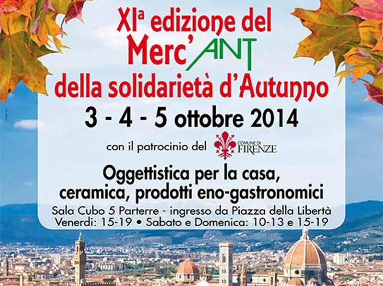 Shopping solidale col Merc’Ant d’autunno