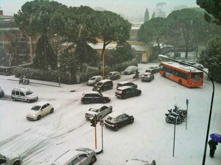 Rischio neve? Così Firenze lo ”combatte”