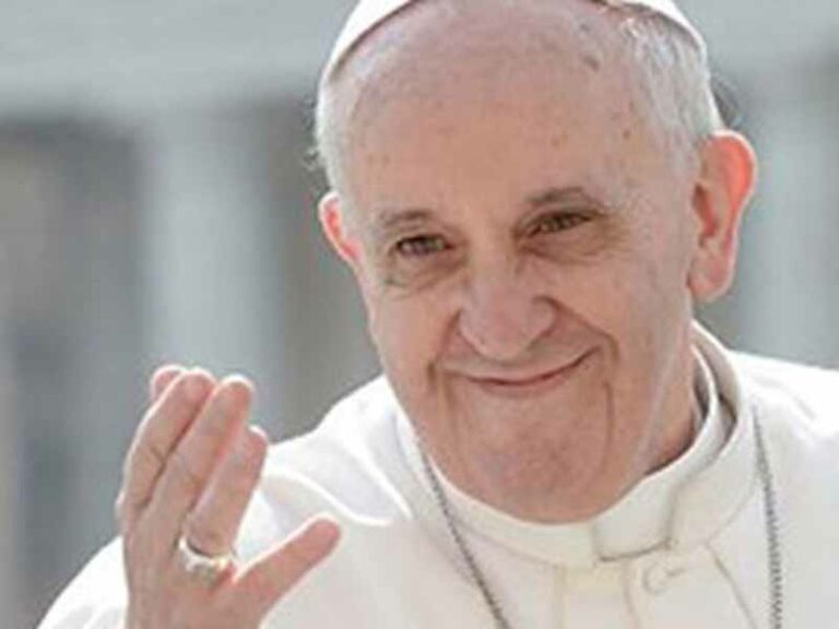Papa Francesco a Firenze nel 2015. ”Un dono alla nostra città”
