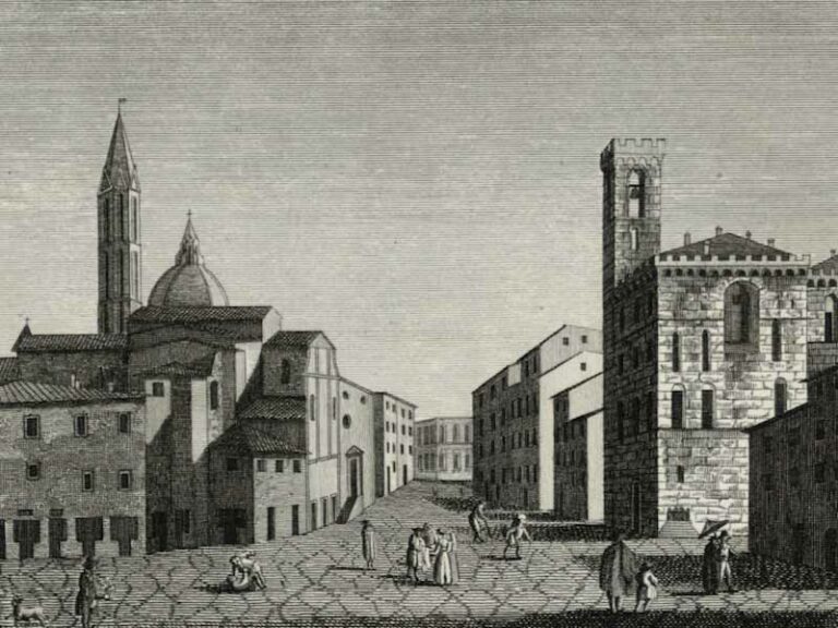 Un santo chiamato Firenze (piazza San Firenze)