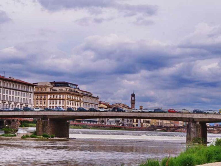 I lavori su Ponte Vespucci