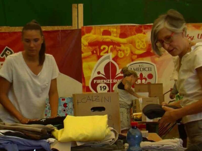 Raccolte per i terremotati: magazzini pieni a Firenze