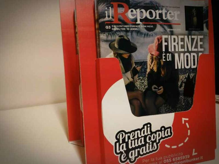 Dove trovare la tua copia de il Reporter