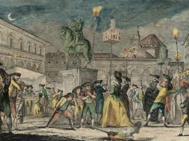 LA RIFICOLONA (In piazza Santissima Annunziata quattro secoli di festa e d’allegria)