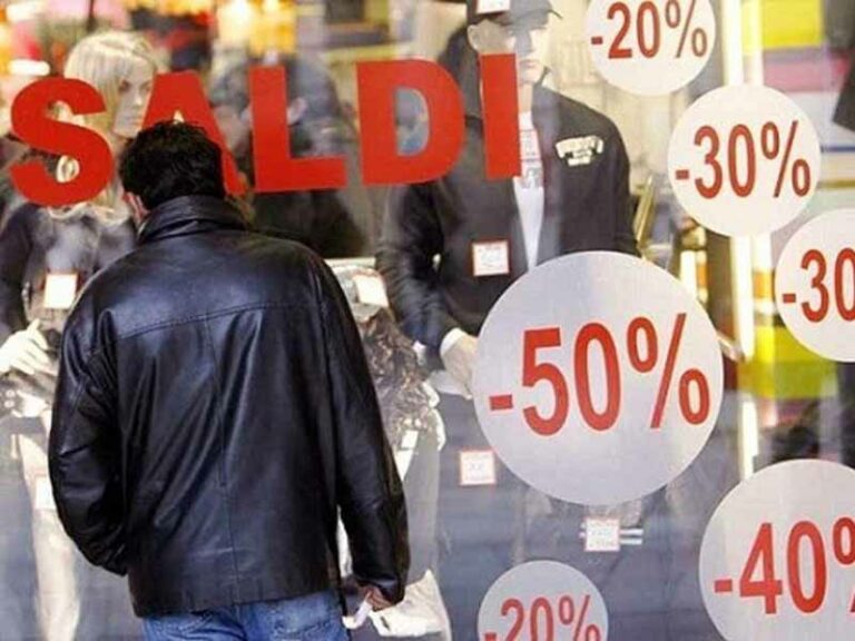 Saldi invernali in Toscana, inizio anticipato