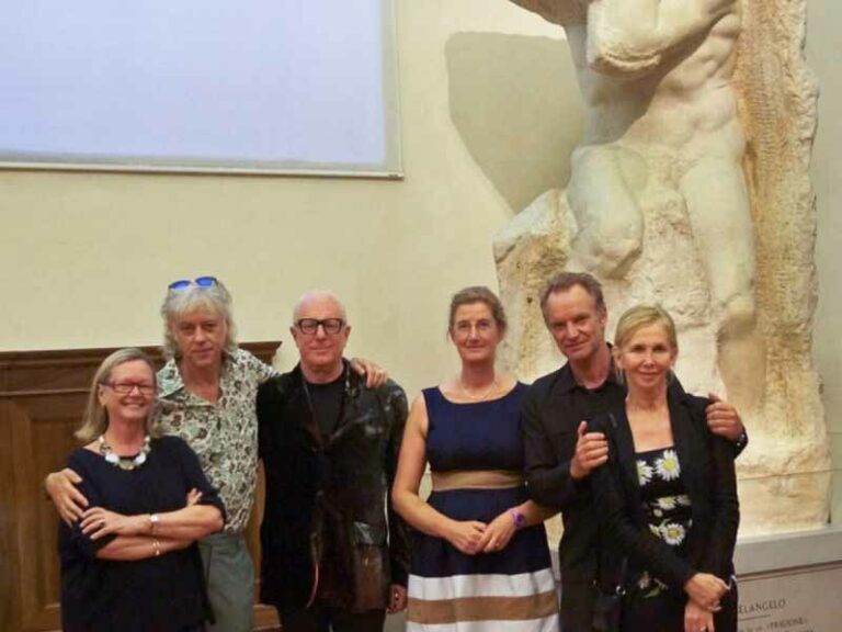 Sting e Bob Geldof all’Accademia