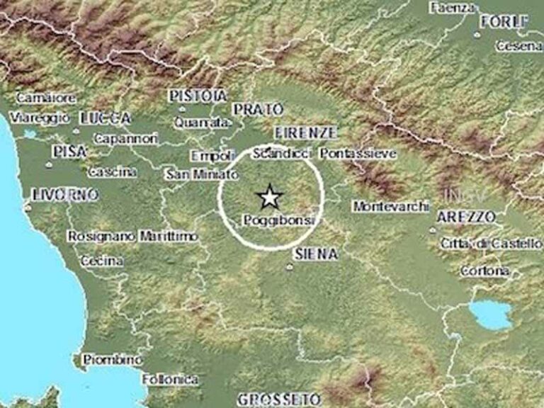 Terremoto, nuova scossa nel Chianti