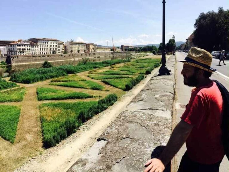 La riva si trasforma in un ‘Terzo giardino’