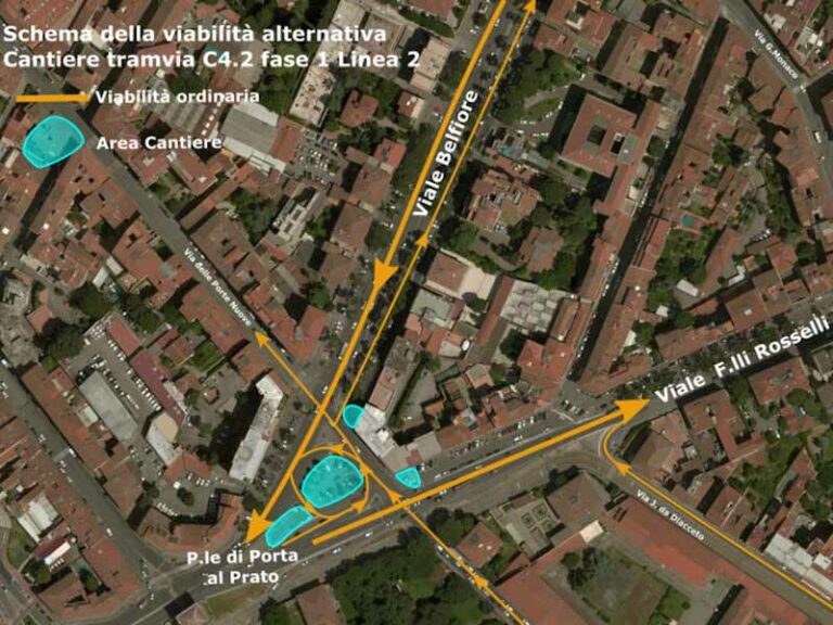 Tram, via alle opere propedeutiche per i cantieri a Porta al Prato