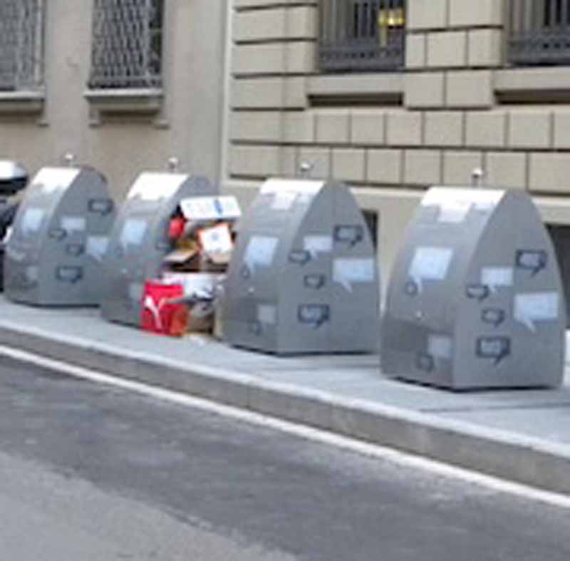Rifiuti, otto nuove isole ecologiche nel centro storico