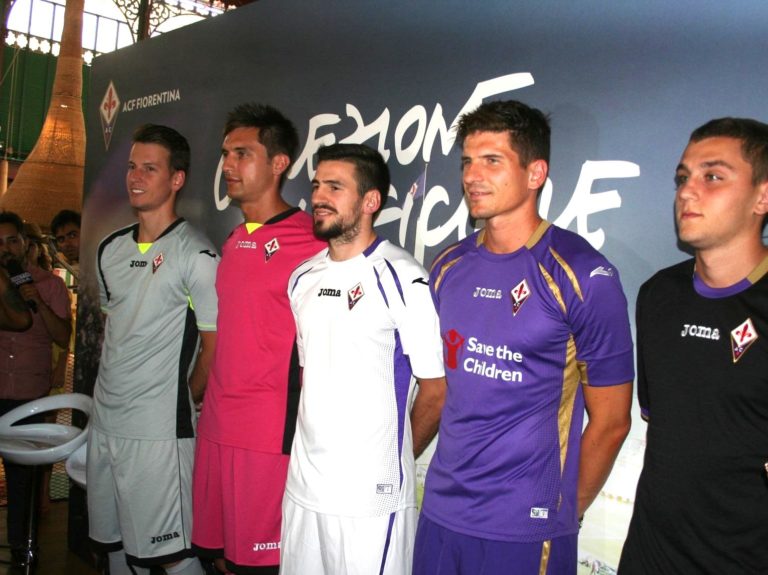 Fiorentina, le nuove maglie