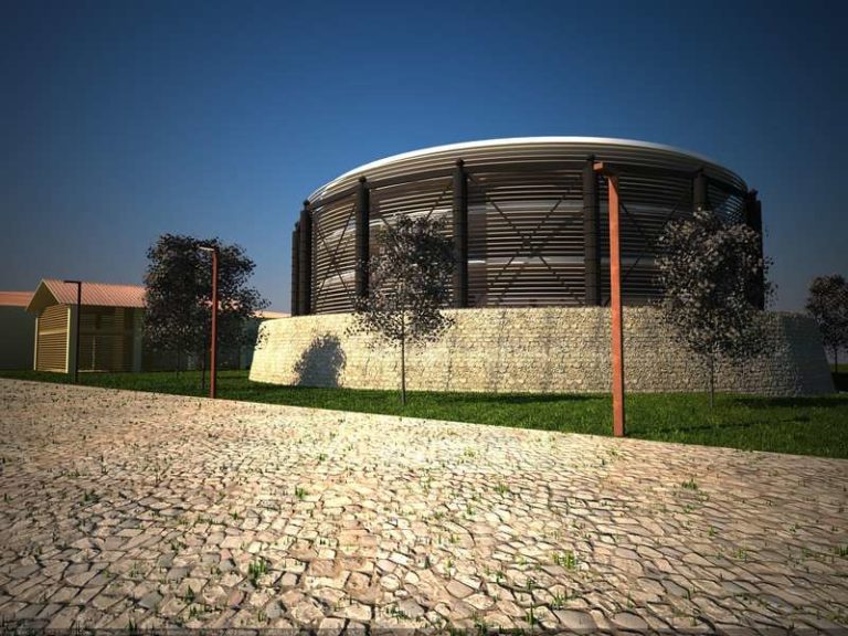 Piscina, ludoteca e uffici: la seconda vita del gasometro di San Frediano/FOTO