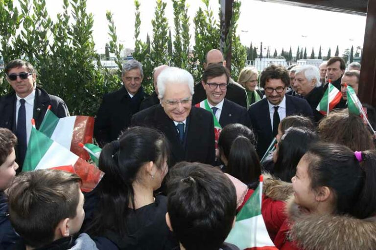 Tramvia, Mattarella inaugura la Linea T2. Le foto della cerimonia