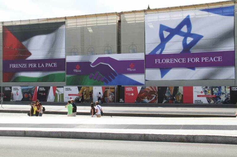 Gaza, Firenze per la pace