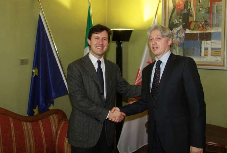 Nardella incontra l’ambasciatore sloveno Iztok Mirosic